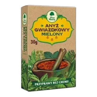 Anyż Gwiazdkowy Mielony DARY NATURY 30g — zdjęcie 1