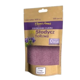 FitSłodycz fiołkowy NATURALNY słodzik 100g — zdjęcie 1
