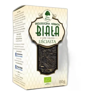 Herbata Biała liściasta EKO Dary Natury 80g — zdjęcie 1