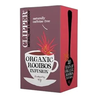 HERBATKA ROOIBOS BIO (20 x 2 g) 40 g — CLIPPER — zdjęcie 1