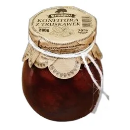 .Konfitura z Truskawek BRUSPOL 280g — zdjęcie 1