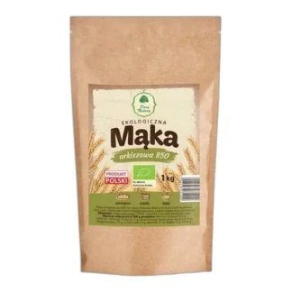 Mąka orkiszowa typ 850 EKO 1 kg — Dary Natury — zdjęcie 1