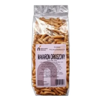 Makaron orkiszowy Naturalnie Zdrowe pełnoziarnisty rurki g 400 — zdjęcie 1