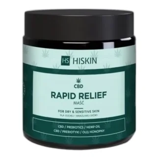 Maść CBD do skóry suchej Rapid Reliew Hiskin 100ml — zdjęcie 1