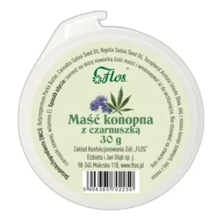 Maść konopna z czarnuszką FLOS 30g — zdjęcie 1