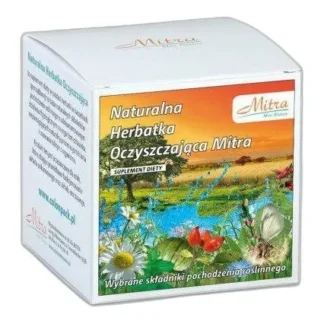 Mieszanka ziół Mitra herbatka oczyszczająca saszetek bez cukru 30 — zdjęcie 1