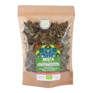 MIĘTA MAROKAŃSKA BIO NA DOBRE SAMOPOCZUCIE 50g — zdjęcie 1
