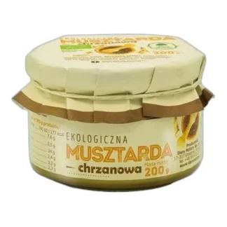 Musztarda Chrzanowa EKO DARY NATURY 200g — zdjęcie 1
