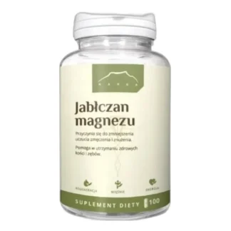 Nanga jabłczan magnezu mg wspiera mięśnie układ nerwowy 100 kapsułek 700 — zdjęcie 1