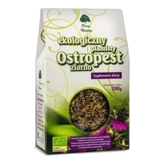 Ostropest Plamisty Nasiona EKO DARY NATURY 200g — zdjęcie 1