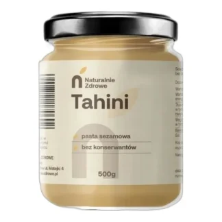 Pasta tahini sezamowa bez konserwantów Naturalnie Zdrowe 500g — zdjęcie 1