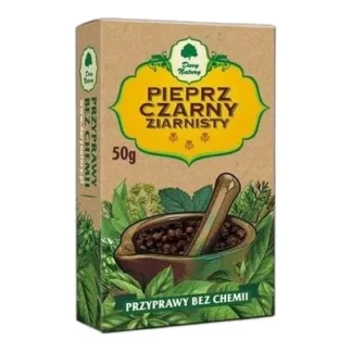Pieprz Czarny Ziarnisty DARY NATURY 50g — zdjęcie 1