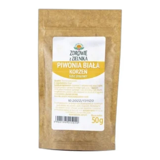 Piwonia Biała Korzeń NATURA WITA 50g — zdjęcie 1