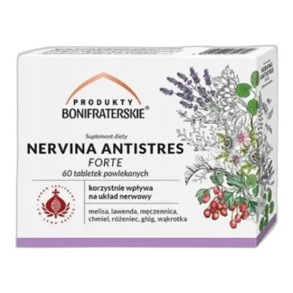 Produkty Bonifraterskie Nervina Antistres Forte tabletki 60 szt. — zdjęcie 1