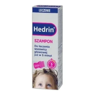 Szampon Hedrin ml do zwalczania wszy głowowych i ich jaj 100 — zdjęcie 1