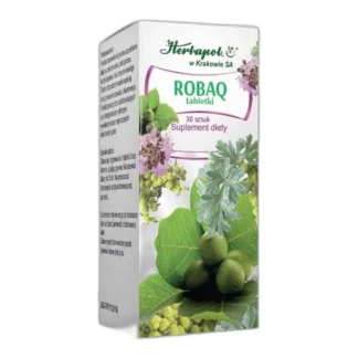 Tabletki Herbapol Kraków Na Robaka tymianek szt. 30 — zdjęcie 1