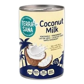 TerraSana — mleczko kokosowe (22% tłuszczu) BIO 400 ml — Napój kokosowy — zdjęcie 1
